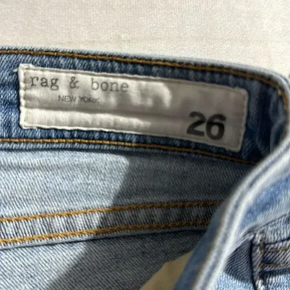 Rag and Bone Dre Low Rise Ankle Slim Boyfriend - Picture 9 of 12